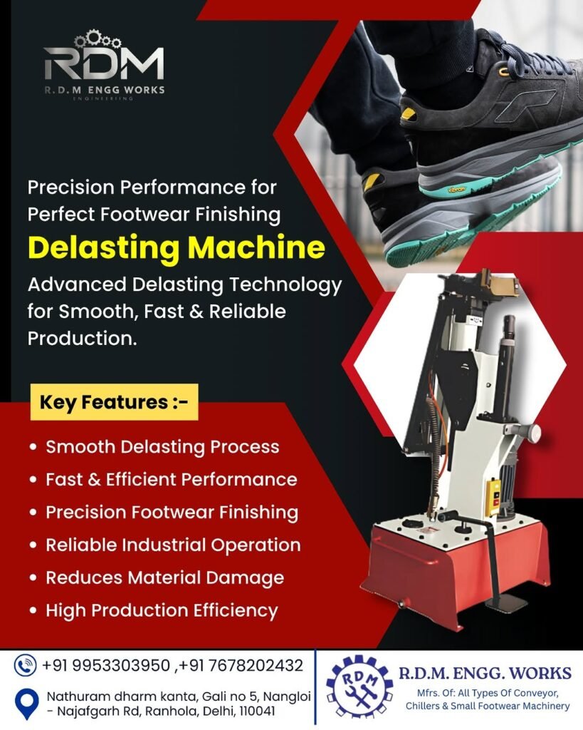 Delasting Machine for Shoes in Delhi